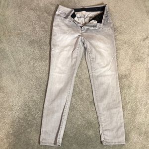 Chicos Jeans, Light Gray, size 1R